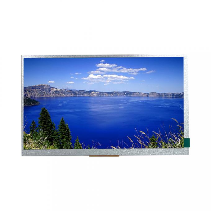 7.0 inç Landscape TFT LCD Modülü 800*480 Çözünürlük 300nits 50pin RGB 24 bit Araç Araç Dsipaly 0
