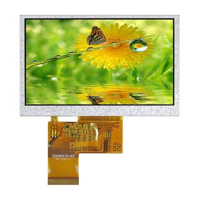 satın al 4.3 inç 24 bit RGB Özel LCD Ekran Transflektif dokunmatik ekran 1000 nit online manufacture
