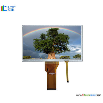 satın al 40 Pin LCD ekranı TFT LCD Ekranı RTP 7 Inch LCD Modülü Yüksek parlaklık 280cd/m2 online manufacture