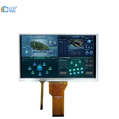 satın al 7 inç TFT LCD Ekranı 800x480 Çözünürlük RGB Arayüzü RTP Ekran LCD Modülleri online manufacture