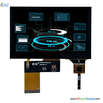 satın al 4.3 inç GT911 CTP IC TFT LCD Ekranı IIC Arayüzü ile CTP Dokunmatik Panel online manufacture