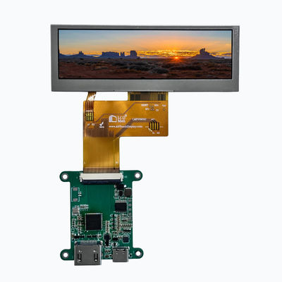 satın al Tam görüntüleme 3.9 Inç HDMI TFT LCD Ekran 480 * 128 Dokunmatik Ekran Geniş Sıcaklık ve Yüksek Parlaklık online manufacture