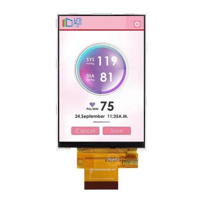 ODM OEM 1-30 Inch Touch Screen TFT LCD Ekran Paneli Piksel Pitch 0.111*0.111mm