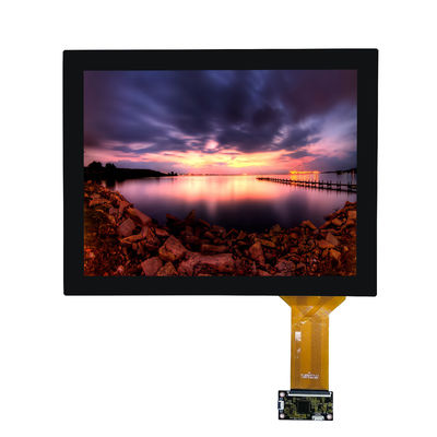 12.1 inç CTP 1024X768 LVDS Arayüzü TFT LCD Ekran Modülü IPS Görüntüleme T-CON Board IC ile