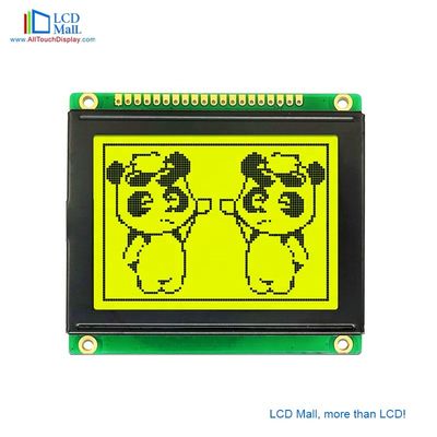 Sarı arka ışık ve çalışma sıcaklığı ile yüksek performanslı grafik LCD ekranı -20 ila 70C