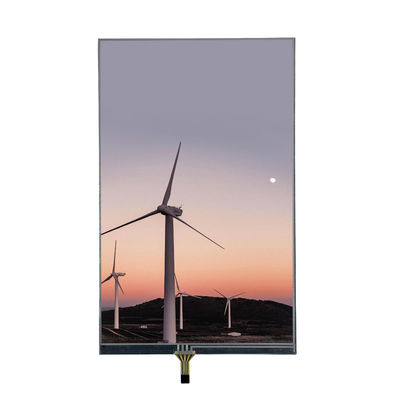 8.0 inç 390nits parlaklığı dokunmatik panel TFT LCD modülü sert ortamlarda performans için iletebilir
