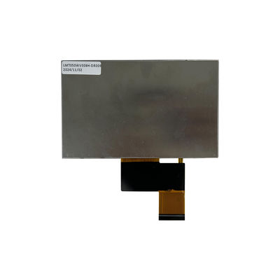5.0 Inch Landscape TFT LCD Display 800*480 Çözünürlüğü 550nits 40pin RGB Arayüzü Akıllı Ev İçin Kapasitif Dokunmatik Panel