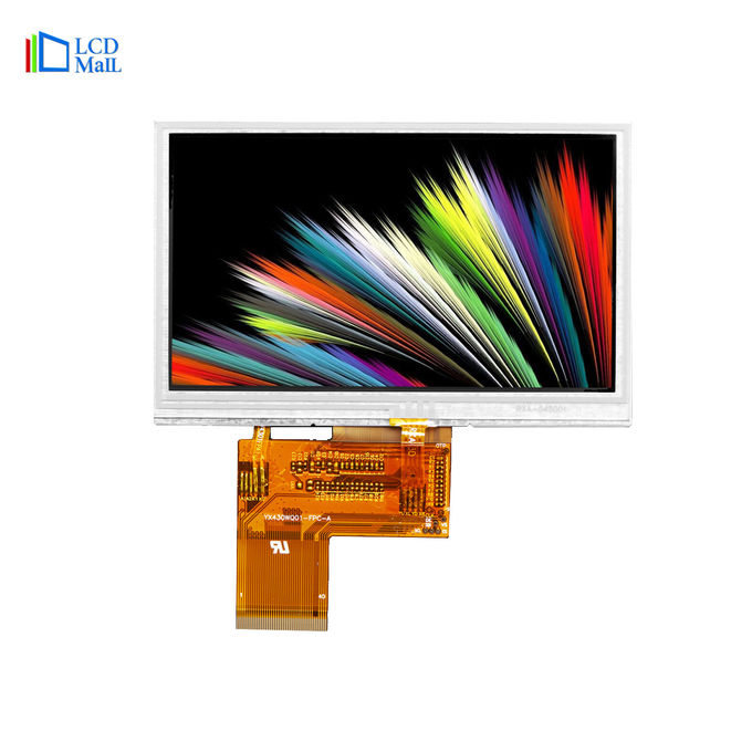 4.3 inç 480*272 WQVGA TFT Renkli LCD Ekran Dokunmatik Ekran Modülü 0