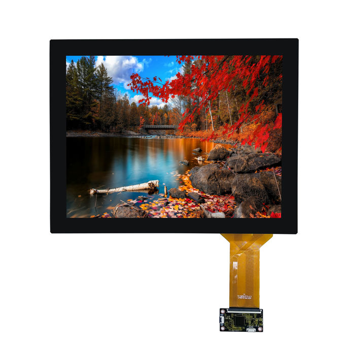 12.1 inç Endüstriyel TFT LCD Ekranı LVDS Arayüzleri ile T-CON Yöneticisi IC LCD Ekranı 1024XRGBX768 0