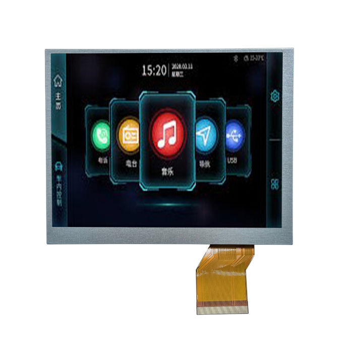 5.7 inç Endüstriyel VGA TFT Ekranı JD9168S RGB 640*480 Özel Dokunmatik Ekranla Tüm/IPS Görünüm Yönü 1