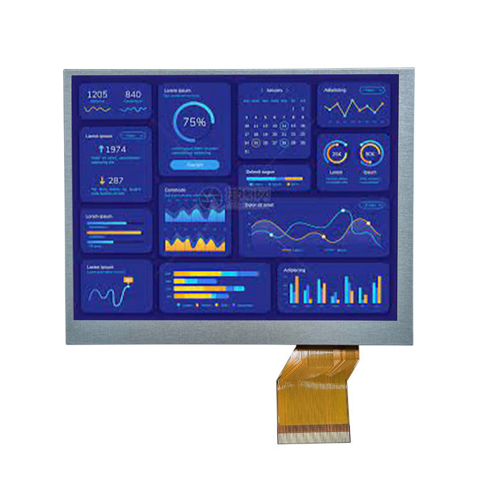 5.7 inç Endüstriyel VGA TFT Ekranı JD9168S RGB 640*480 Özel Dokunmatik Ekranla Tüm/IPS Görünüm Yönü 0