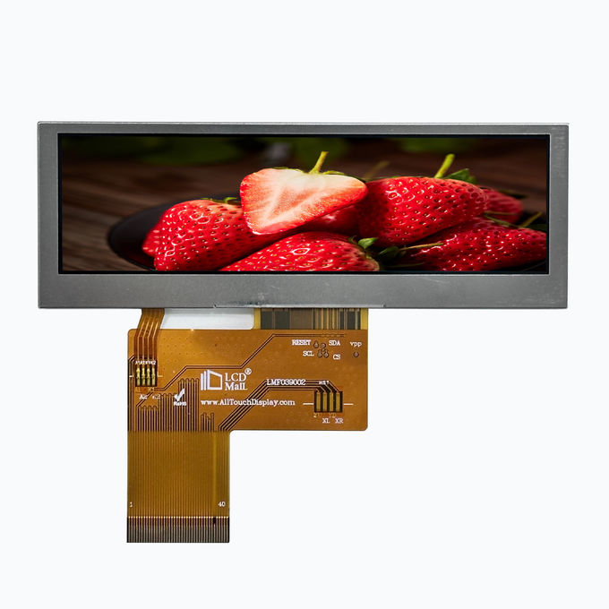 Özel 3.9 inç dokunmatik panel 40pin TFT LCD Modülü ile RGB FPC Bağlantısı IPS görüntüleme LCD ekranı 1