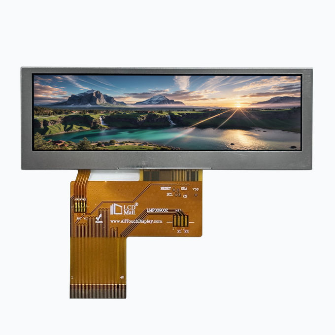 Özel 3.9 inç dokunmatik panel 40pin TFT LCD Modülü ile RGB FPC Bağlantısı IPS görüntüleme LCD ekranı 0